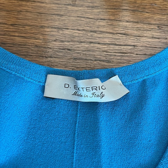 D Exterior Made in Italy Midi Stretch Viscose blend Dress Size M - Picture 5 of 10